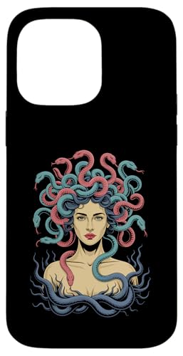 Greek Mythology Medusa Snakes Hülle für iPhone 14 Pro Max von Greek Goddess Medusa Gorgon Gorgo