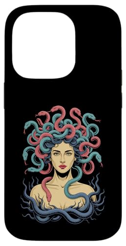 Greek Mythology Medusa Snakes Hülle für iPhone 14 Pro von Greek Goddess Medusa Gorgon Gorgo