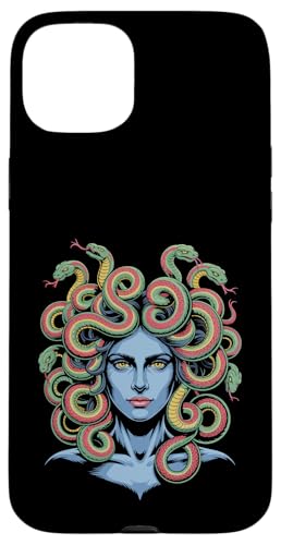 Greek Mythology Medusa Snakes Hülle für iPhone 15 Plus von Greek Goddess Medusa Gorgon Gorgo