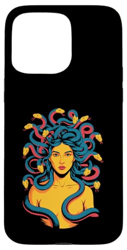 Greek Mythology Medusa Snakes Hülle für iPhone 15 Pro Max von Greek Goddess Medusa Gorgon Gorgo