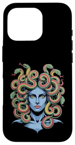 Greek Mythology Medusa Snakes Hülle für iPhone 16 Pro von Greek Goddess Medusa Gorgon Gorgo