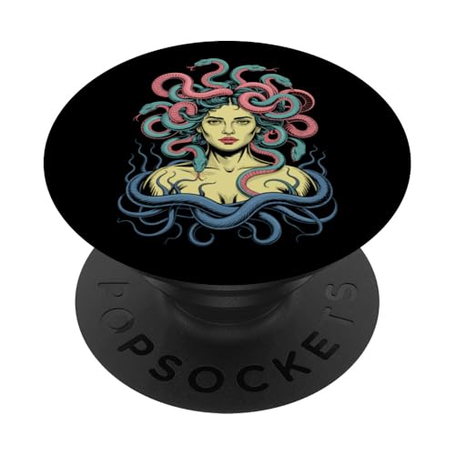 Greek Mythology Medusa Snakes PopSockets Klebender PopGrip Greek Mythology Medusa Snakes PopSockets Klebender PopGrip von Greek Goddess Medusa Gorgon Gorgo