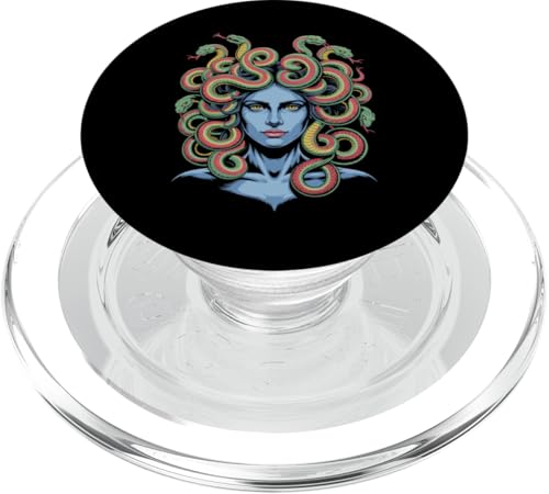 Greek Mythology Medusa Snakes PopSockets PopGrip für MagSafe von Greek Goddess Medusa Gorgon Gorgo