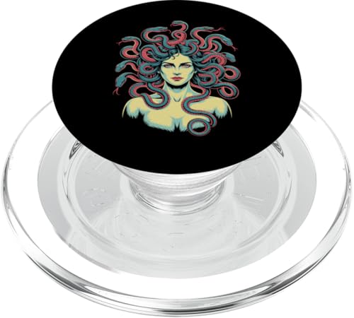 Greek Mythology Medusa Snakes PopSockets PopGrip für MagSafe von Greek Goddess Medusa Gorgon Gorgo