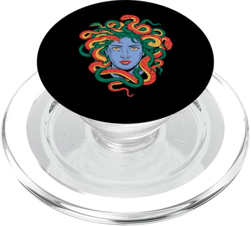 Greek Mythology Medusa Snakes PopSockets PopGrip für MagSafe Greek Mythology Medusa Snakes PopSockets PopGrip für MagSafe von Greek Goddess Medusa Gorgon Gorgo