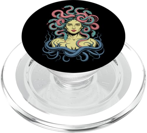 Greek Mythology Medusa Snakes PopSockets PopGrip für MagSafe Greek Mythology Medusa Snakes PopSockets PopGrip für MagSafe von Greek Goddess Medusa Gorgon Gorgo
