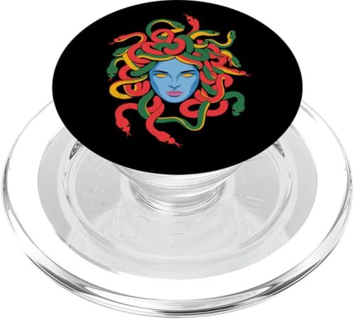 Greek Mythology Medusa Snakes PopSockets PopGrip für MagSafe von Greek Goddess Medusa Gorgon Gorgo