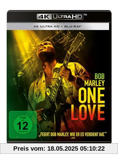 Bob Marley: One Love (4K Ultra HD) (+ Blu-ray) von Green, Reinaldo Marcus