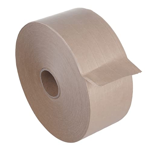 Green Blue GB8150 Wasseraktiviertes Kraftpapierband 70mm x 150m Papierklebeband zur Verwendung mit einem Abroller Paketband Kraftpapier (1) von Green Blue