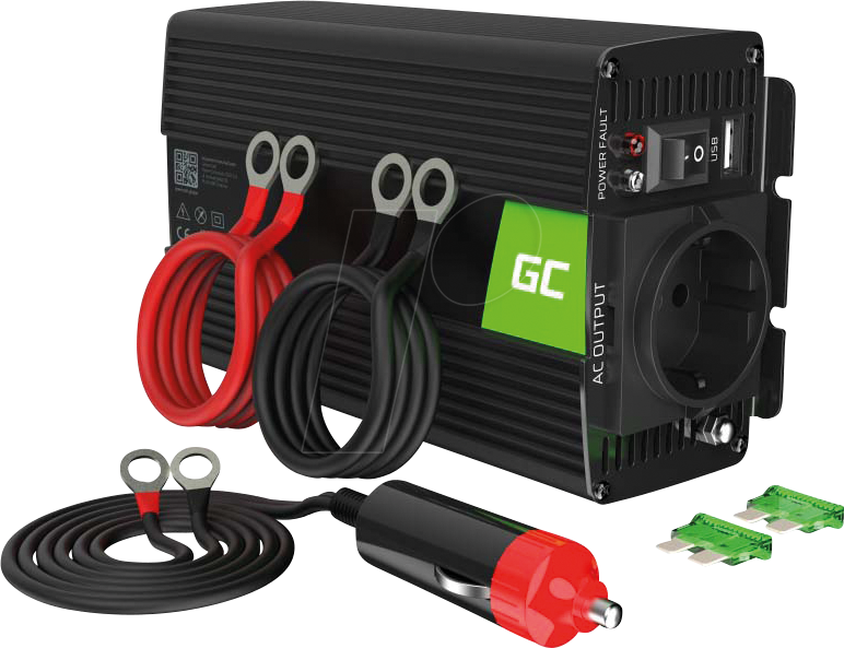 GC INV05DE - Wechselrichter, Sinuswelle, 300/ 600 W von Green Cell