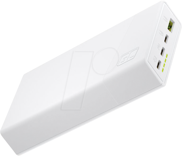 GC PBGC03SW - Powerbank PBGC03SW, 20000 mAh, 22,5 W, 1x USB-A, 3x USB-C von Green Cell