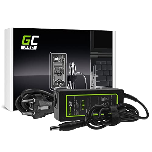 GC PRO Laptop Netzteil 19V 3.42A 65W kompatibel mit NEC ADP64 Dell 7832D 07832D ADP-60NH ADP-60BB PC-VP-WP36 Acer PA-5700-02 Ladegerät inkl. Stromkabel, Steckertyp: rund (5,5-2,5 mm) von Green Cell