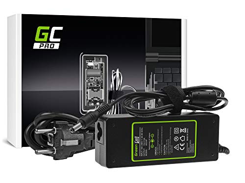 GC PRO Netzteil für Toshiba Tecra A10 A11 M11 Satellite A100 P100 Pro S500 Laptop Ladegerät inkl. Stromkabel (15V 5A 75W) von Green Cell