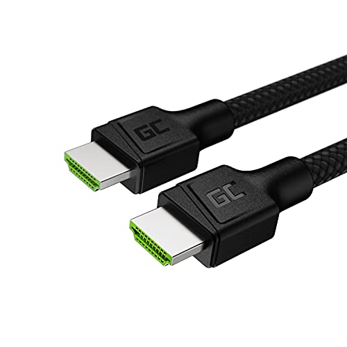 GC StreamPlay HDMI 2.0 High Speed Kabel 5m | 4K 2160p 60Hz | 1080p 120Hz/240Hz | 1440p 144Hz | 18 Gbps Ethernet kompatibel mit Monitor, HDR, ARC, Ultra HD, Full HD, Dolby Vision, PS5, Xbox, HDTV von Green Cell