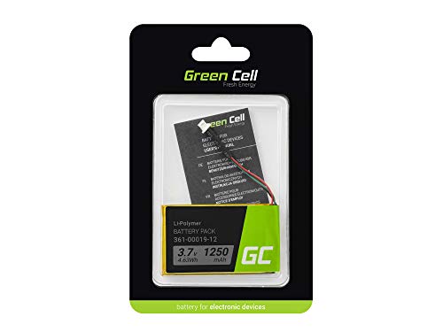 Green Cell® 010-00621-10 361-00019-11 Akku für Garmin Nuvi 200 200W 205 205T 205W 245W 250 255 255T 270 700 710 710T 715 750 760 760T 765 770 770T 780 780T 785 (Li-Polymer Zellen 1250mAh 3.7V) von Green Cell