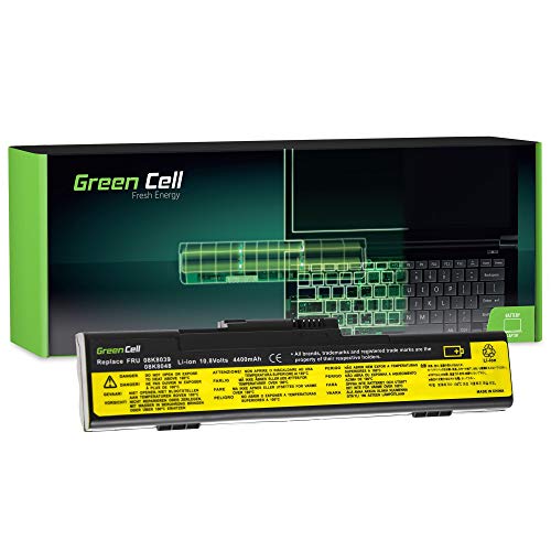 Green Cell® Standard Serie 92P1097 Laptop Akku für Lenovo IBM ThinkPad X30 X31 X32 (6 Zellen 4400mAh 10.8V Schwarz) von Green Cell