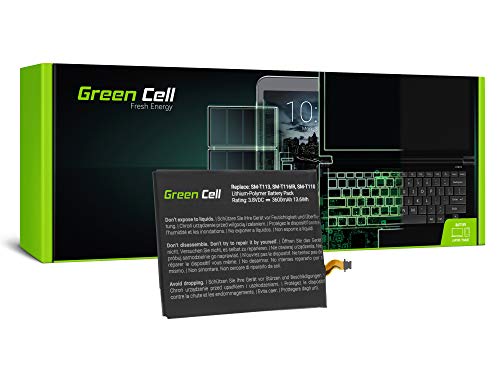 Green Cell (3.8V 14Wh 3600mAh) EB-BT111ABE Akku für Samsung Galaxy Tab 3 Lite/Neo SM-T110 SM-T111 SM-T113 SM- T116 Tablet von Green Cell