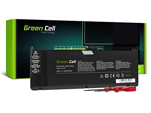 Green Cell A1309 Laptop Akku für Apple MacBook Pro 17 A1297 (Early 2009, Mid 2010) Li-Polymer Zellen 63.0Wh 7.3V von Green Cell