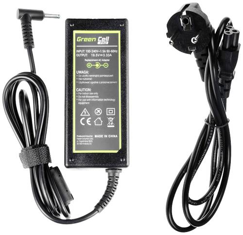Green Cell AD49P Notebook-Netzteil 65W 19.5V 3.33A Passend für Marke: HP Green Cell AD49P Notebook-Netzteil 65W 19.5V 3.33A Passend für Marke: HP von Green Cell
