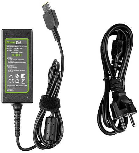 Green Cell AD64P Notebook-Netzteil 45W 20V 2.25A Passend für Marke: Lenovo von Green Cell