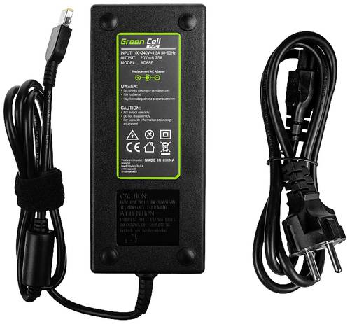Green Cell AD68P Notebook-Netzteil 135W 20V 6.75A Passend für Marke: Lenovo Green Cell AD68P Notebook-Netzteil 135W 20V 6.75A Passend für Marke: Lenovo von Green Cell