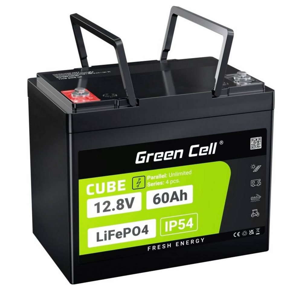 Green Cell Akku 60Ah 12.8V 768Wh Lithium-Eisen-Phosphat Akku Green Cell Akku 60Ah 12.8V 768Wh Lithium-Eisen-Phosphat Akku von Green Cell