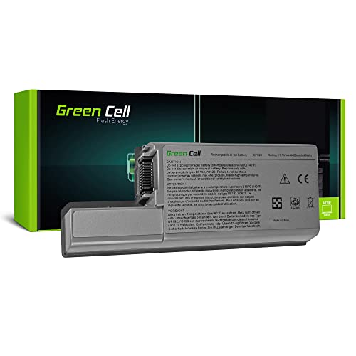 Green Cell CF623 DF192 Standard Serie Laptop Akku für Dell Latitude D820 D820 D531 Dell Precision M65 M4300 (6 Zellen 4400mAh 11.1V Silber) von Green Cell