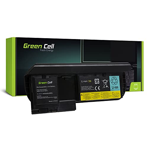 Green Cell Extended Serie 45N1079 42T4879 45N1078 Laptop Akku für Lenovo ThinkPad Tablet X220 X220i X220t (6 Zellen 4400mAh 11.1V Schwarz) von Green Cell