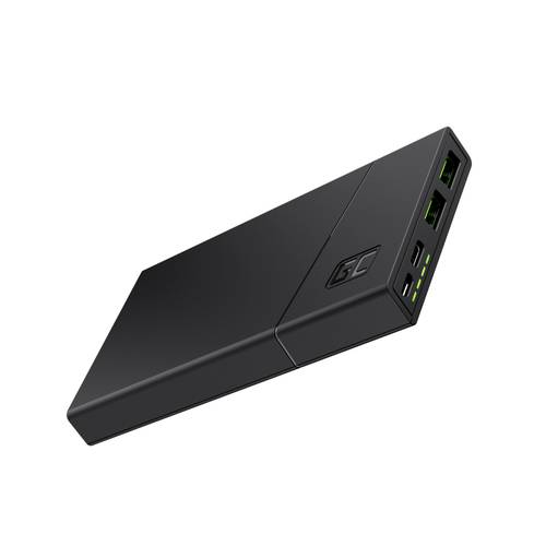 Green Cell GC PowerPlay10S Powerbank 10000 mAh Quick Charge 3.0, Power Delivery LiPo Schwarz Green Cell GC PowerPlay10S Powerbank 10000 mAh Quick Charge 3.0, Power Delivery LiPo Schwarz von Green Cell