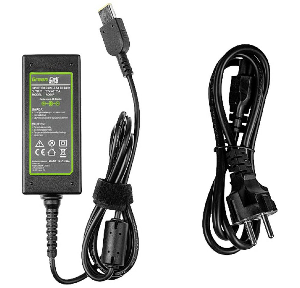 Green Cell Green Cell AD64P Notebook-Netzteil 45 W 20 V 2.25 A Passend für Marke: Notebook-Netzteil von Green Cell