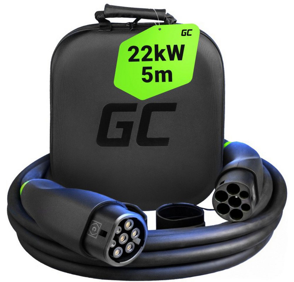 Green Cell Green Cell GC-EVKABGC01 eMobility Ladekabel 5 m Autoladekabel, (500.00 cm) von Green Cell
