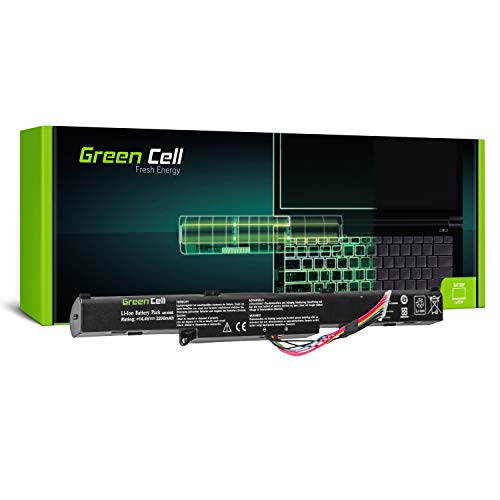 Green Cell Laptop Akku Asus A41-X550E für Asus R510 R510D R510DP X550D X550DP R752L R752LB R752LAV F550D F750L F751L R751J R751JA R751JB R751JK R751L R751LN R752LJC X450JF X450JN X750J X751L von Green Cell