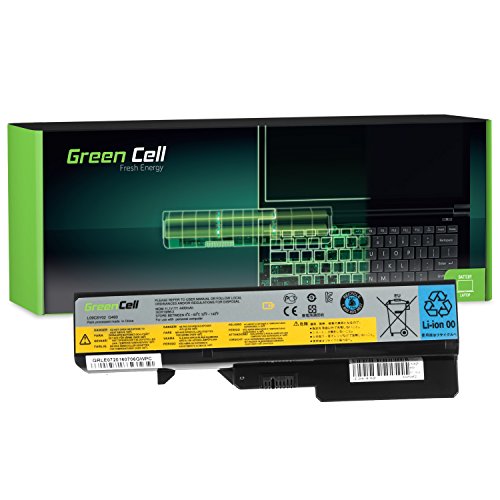 Green Cell Laptop Akku Lenovo L09L6Y02 L09M6Y02 L09S6Y02 L09C6Y02 für Lenovo G560 G565 G570 G570A G575 G770 G780 B570 B570a B575 B575a B575e B470 G460 G470 V360 IdeaPad Z480 Z560 Z565 Z570 Z575 Z585 von Green Cell