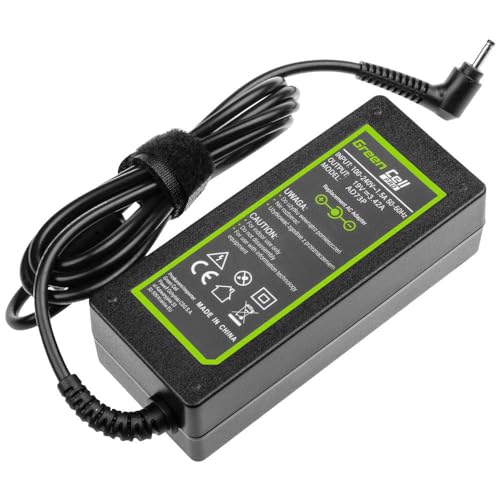 Green Cell Netzteil für Acer Aspire S7 S7-392 S7-393 Samsung NP530U4E NP730U3E NP740U3E Laptop Ladegerät inklusive Stromkabel (19V 3.42A 65W) von Green Cell
