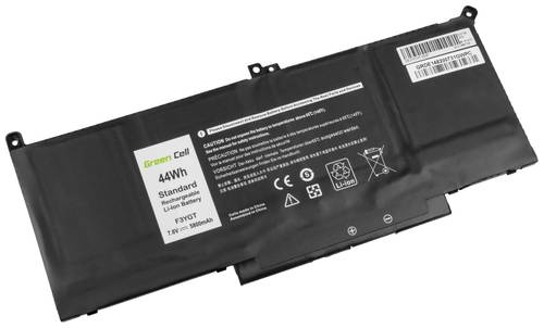 Green Cell Notebook-Akku F3YGT 7.6V 5800 mAh Dell Green Cell Notebook-Akku F3YGT 7.6V 5800 mAh Dell von Green Cell