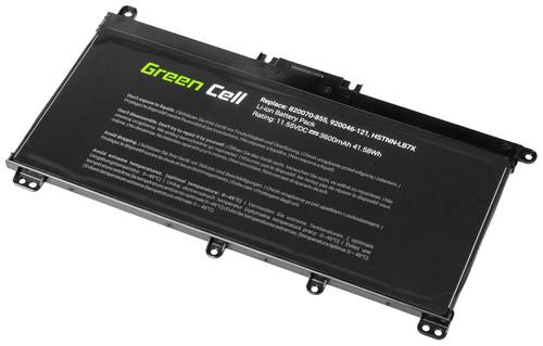 Green Cell Notebook-Akku HSTNN-LB7L 11.55V 3400 mAh HP von Green Cell