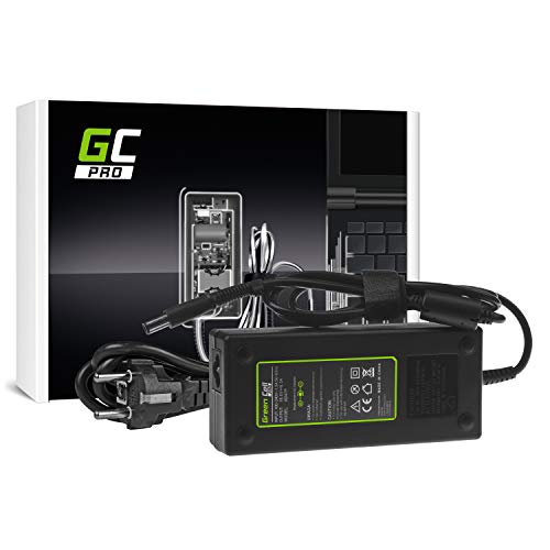Green Cell PRO 18.5V 6.5A 120W Laptop Ladegerät für HP EliteBook 8530p 8540p 8540w 2530p 6930p 8730w Compaq 6710b 6715b 6730b 6735b 6910p nc6400 nx6310 nx7400 Pavilion DV8 Netzteil inkl. Stromkabel von Green Cell