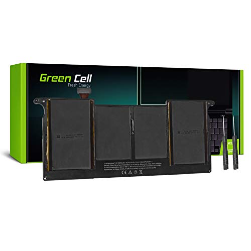 Green Cell PRO A1406 Laptop Akku für Apple MacBook Air 11 A1370 A1465 (Mid 2011, Mid 2012) Li-Polymer Zellen 33Wh, Schwarz, AP11_AD_1 von Green Cell