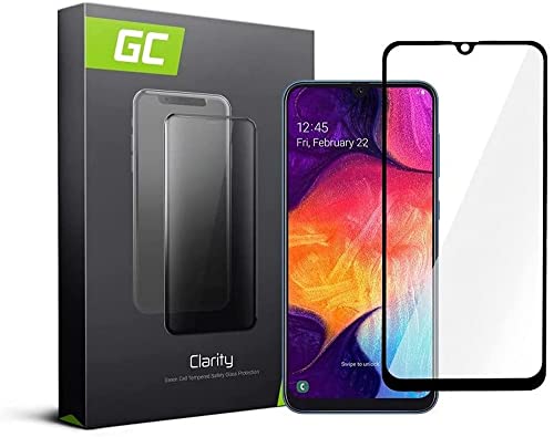 Green Cell Panzerglas für Samsung Galaxy A50 Displayschutzfolie Schutzfolie Schutzglas 9H Härte Anti Kratzern Ultra-dünn Glasfolie Glass Screen Protector Anti-Öl Panzerfolie von Green Cell