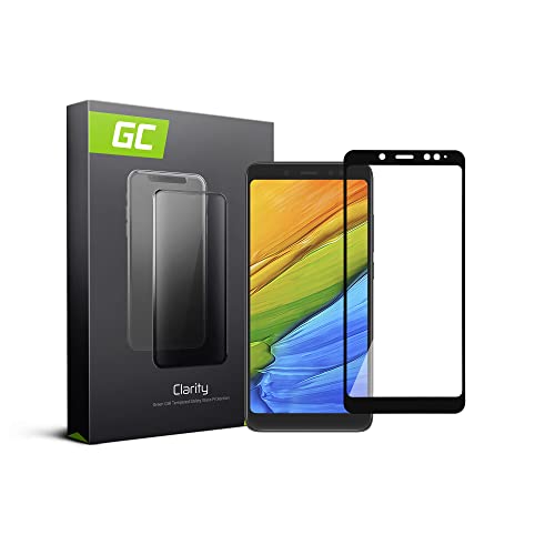 Green Cell Panzerglas für Xiaomi Redmi Note 5 Pro Displayschutzfolie Schutzfolie Schutzglas 9H Härte Anti Kratzern Ultra-dünn Glasfolie Glass Screen Protector Anti-Öl Panzerfolie Tempered Glass von Green Cell