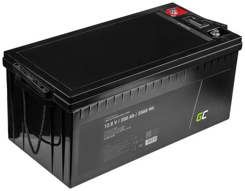 Green Cell Spezial-Akku LiFePo-Block Schraubkontakt LiFePO 4 12.8V 200Ah Green Cell Spezial-Akku LiFePo-Block Schraubkontakt LiFePO 4 12.8V 200Ah von Green Cell