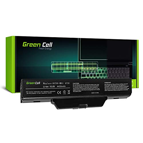 Green Cell Standard Serie HSTNN-IB51/HSTNN-LB51/HSTNN-OB51 Akku für HP Compaq 550 610 615 6720s 6730s 6735s 6820s 6830s Laptop (6 Zellen 4400mAh 10.8V Schwarz) von Green Cell