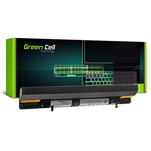 Green Cell Standard Serie L12S4A01 Laptop Akku für Lenovo IdeaPad S500 S500 Touch Flex 14 14D 15 15D (4 Zellen 2200mAh 14.4V Schwarz) von Green Cell