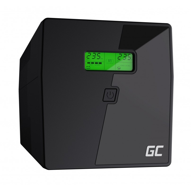 Green Cell 1000VA 600W Überspannungsschutz 230V Schwarz von Green Cell