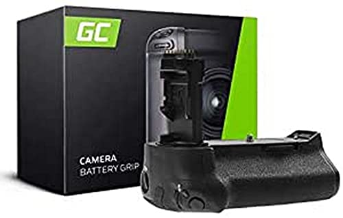 Green Cell Vertikaler Batteriegriff Akkugriff Hochformatgriff Battery Grip für Canon EOS 7D Mark II Kameras, Ersatz für Canon BG-E16H kompatibel mit 2 Stücke LP-E6 / LP-E6N Akku von Green Cell
