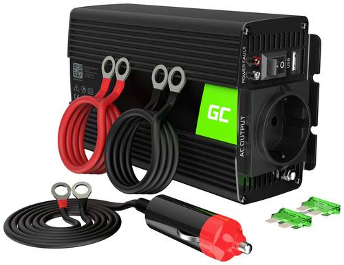 Green Cell Wechselrichter INV03DE 500W 12V - 230V Green Cell Wechselrichter INV03DE 500W 12V - 230V von Green Cell