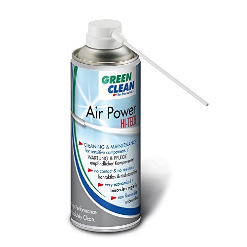 GREEN CLEAN G-2050 Air Power Hi Tech Airduster 400ml weiß GREEN CLEAN G-2050 Air Power Hi Tech Airduster 400ml weiß von Green Clean