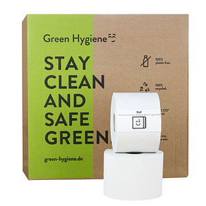 Green Hygiene® Toilettenpapier ROLF 2-lagig Recyclingpapier, 36 Rollen von Green Hygiene®