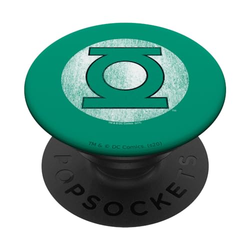 Green Lantern Logo Distressed PopSockets mit austauschbarem PopGrip von Green Lantern