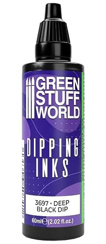 Green Stuff World Dipping ink 60 ml - Deep Black Dip von Green Stuff World